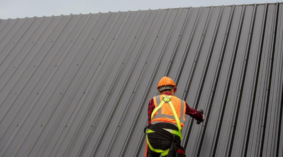 Professional metal roof installation services in Taunton, MN